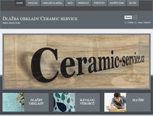 Tablet Screenshot of ceramic-service.cz